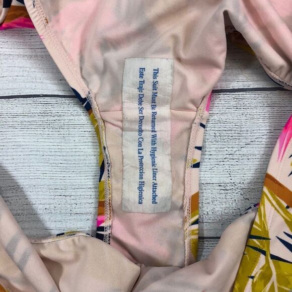 Xhilaration Plus Tropical Hipster Swim Bottom Size 24W NWT - Picture 7 of 8